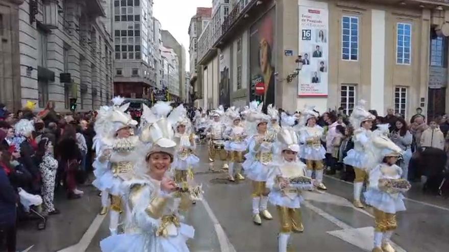 Carnaval en A Coruña: Desfile de comparsas y carrozas