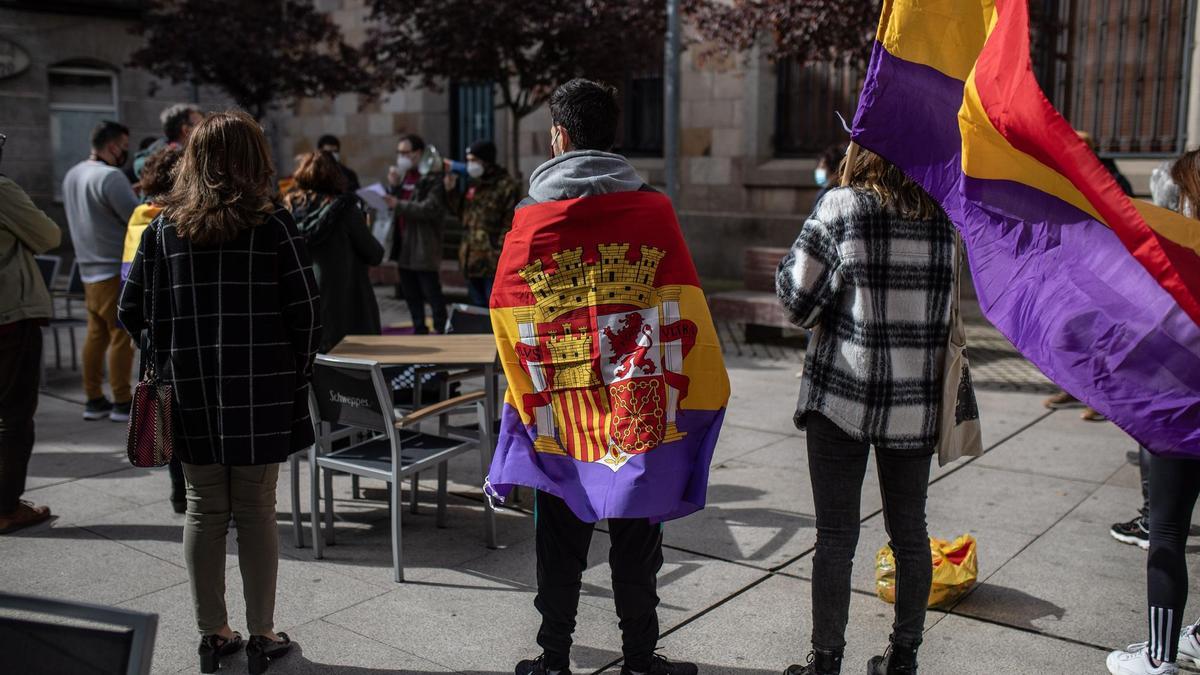 Acto de conmemoración de la República española en Zamora