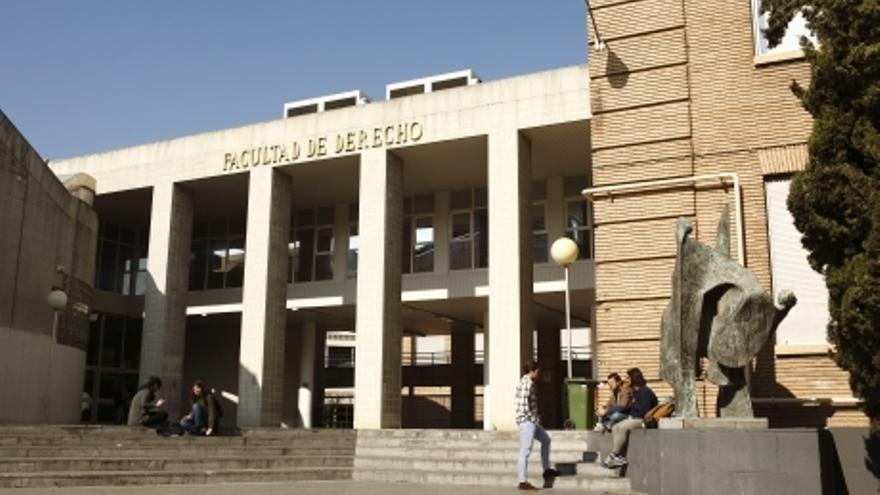 Panorámica de la facultad de Derecho de la Universidad de Zaragoza