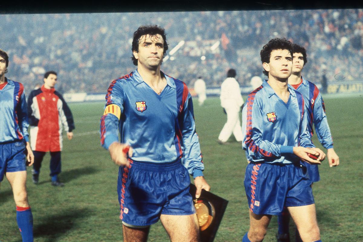 Alexanco y Milla, la temporada 1989/90 en San Siro