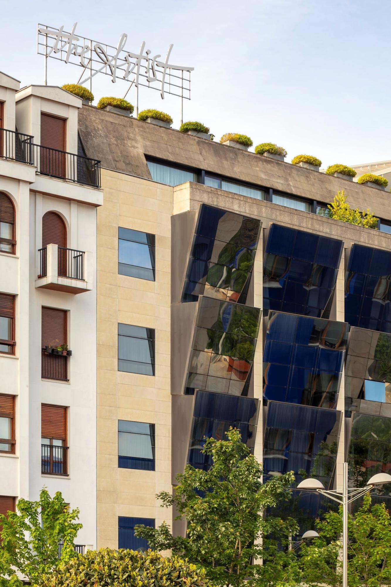 El exterior del hotel 'The Artist'