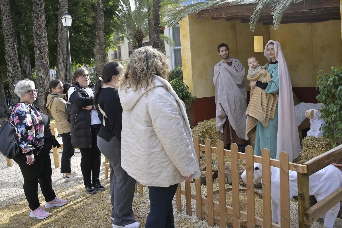 Belen viviente de Pobladores de Elche Belen viviente de Pobladores de Elche