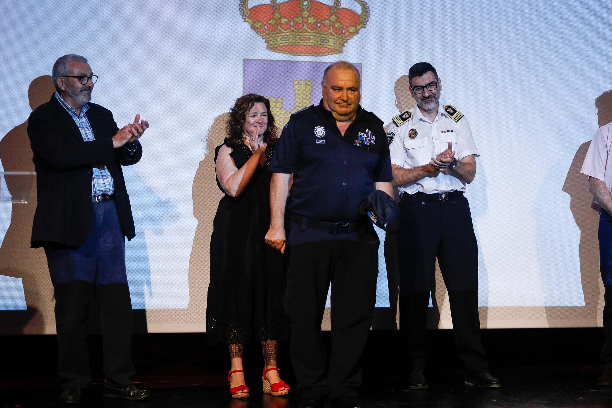 Medallas a 30 años de servicio en las policías locales de Ibiza