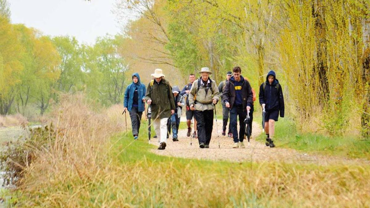 La familia real belga en el Camino de Santiago