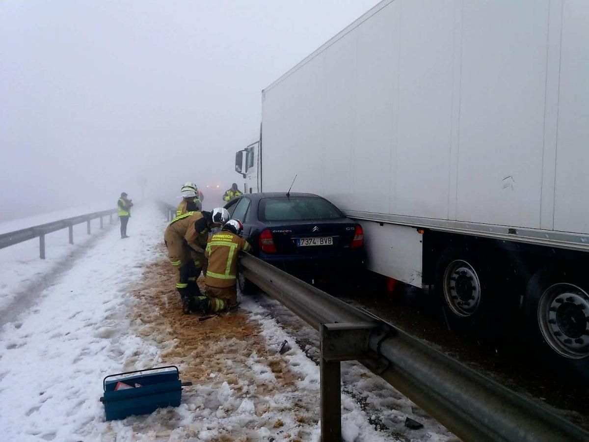 Accidente en Paniza