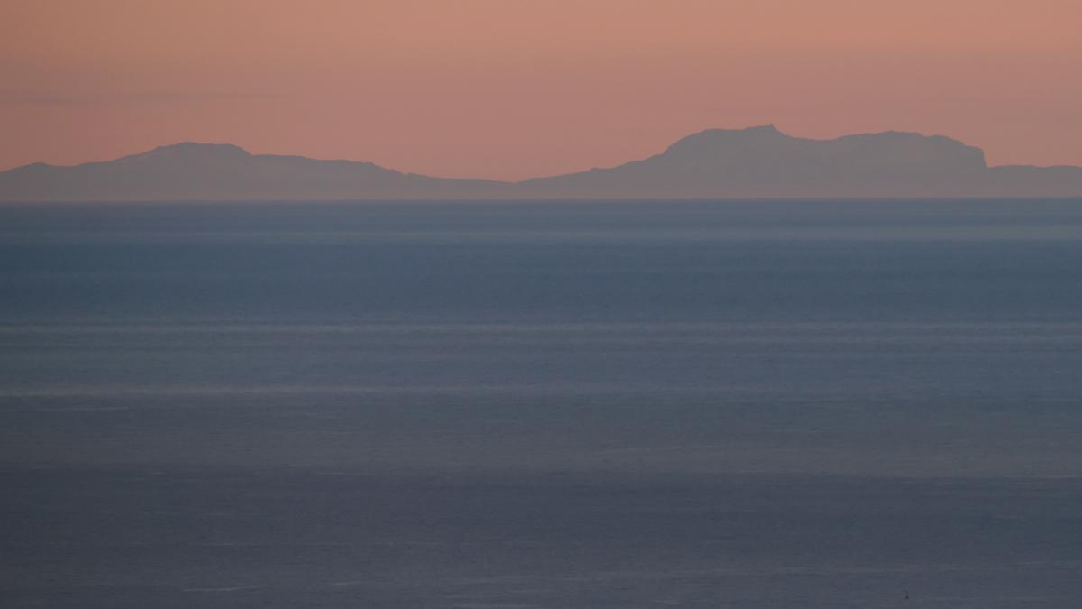 Mallorca, vista desde Barcelona, el 9 de marzo del 2023.