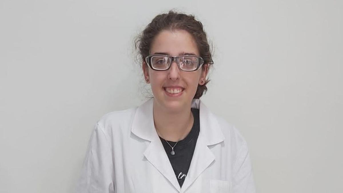 Cristina Muñoz, estudiante de ciclo superior del instituto Miquel Biada de Mataró.