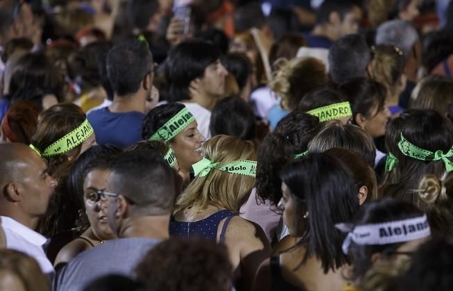 05/08/2016 MUSICA CULTURA concierto de Aljandro Sanz en el estadio de la manzanilla de la laguna