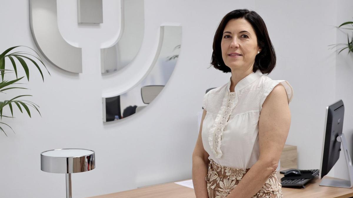 La decana del Colegio Oficial de Psicología de la Región de Murcia, Pilar Martín Chaparro.