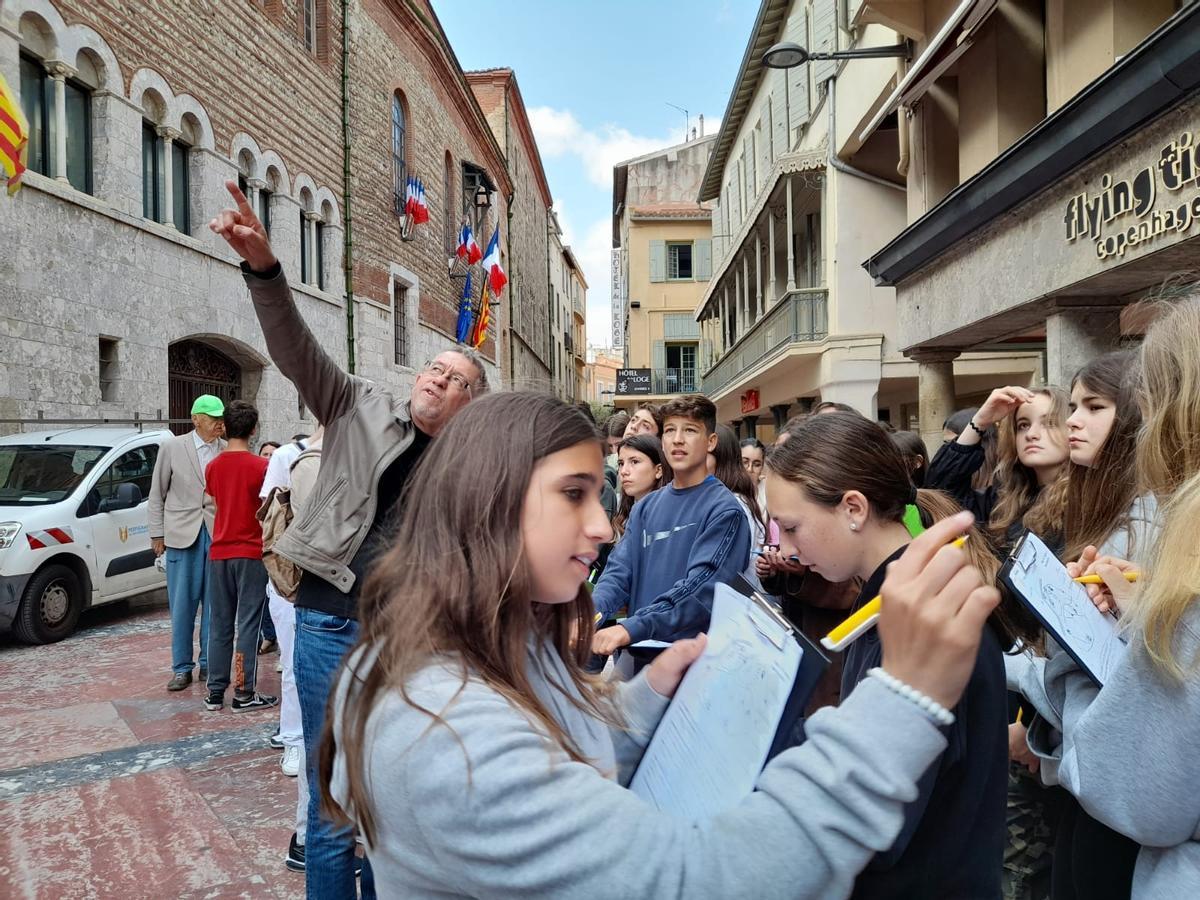 Todas las imágenes del intercambio en Perpiñán de los alumnos del instituto Balàfia
