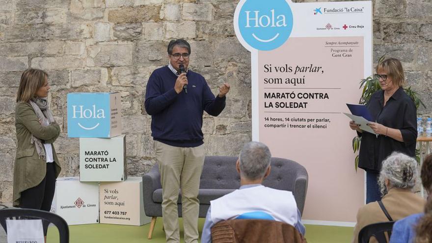 Girona va acollir ahir una jornada per sensibilitzar sobre els efectes de la soledat