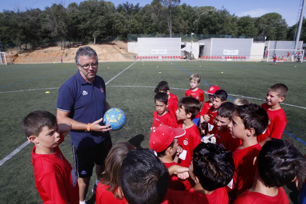 Jordi Guerrero al campus del Girona FC