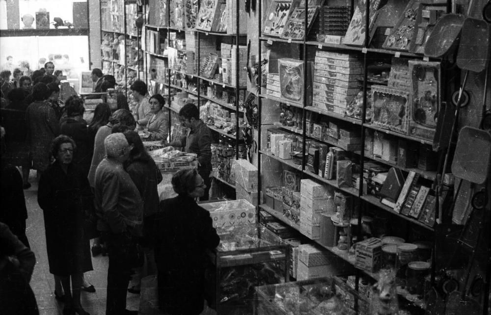 Eran los años 60 y grandes superficies comerciales no había