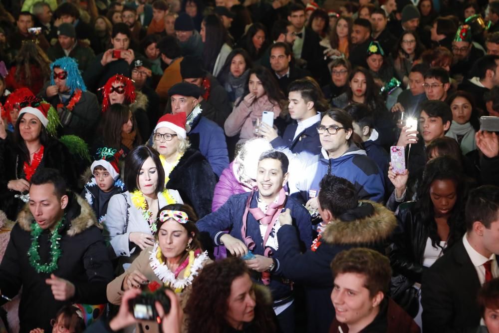 Nochevieja 2019 en Gijón