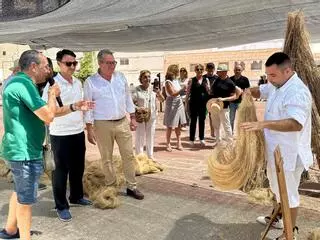 Visita a la Feria del Cáñamo de Callosa de Segura