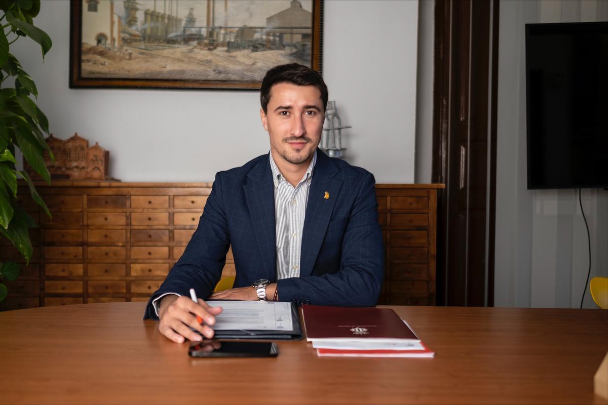 El concejal, Toni Iborra.