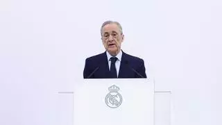 Florentino Pérez: "Aquí no se rinde nadie"