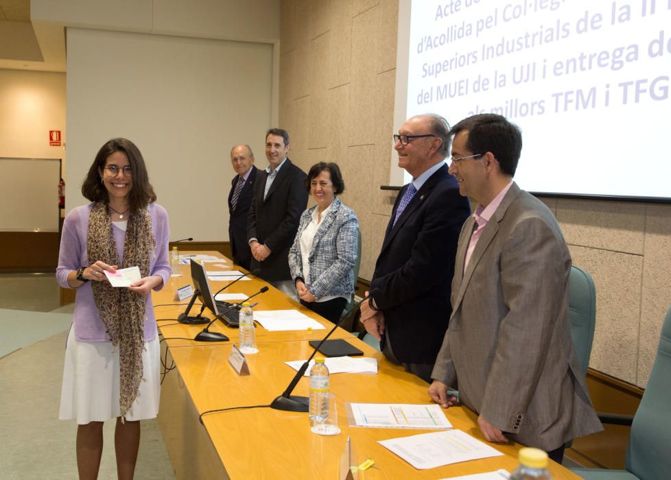 La UJI premia los mejores TFM y TFG en Ingeniería Industrial