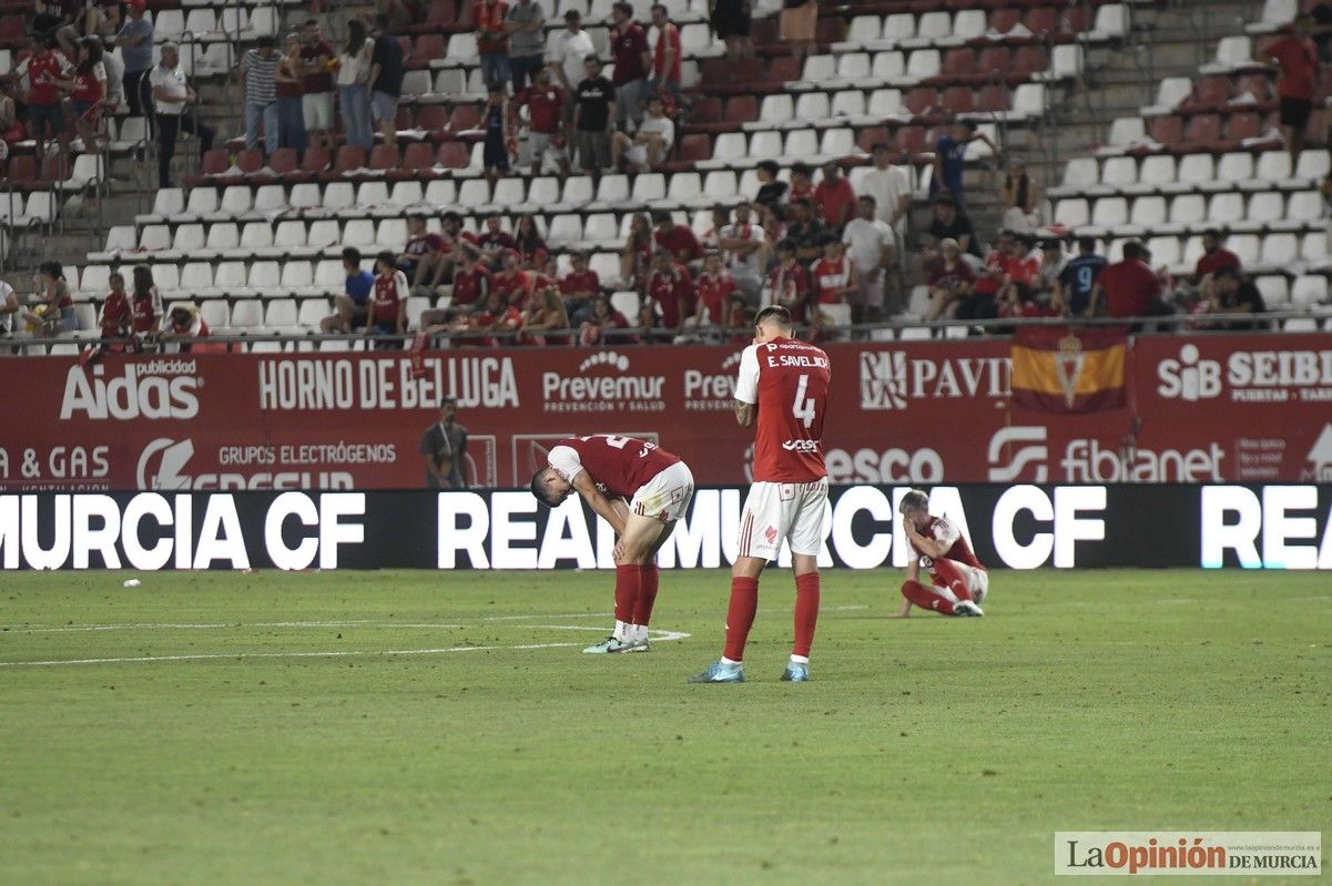 Así fue el encuentro del play off del Real Murcia y el Nástic en la lucha por el ascenso