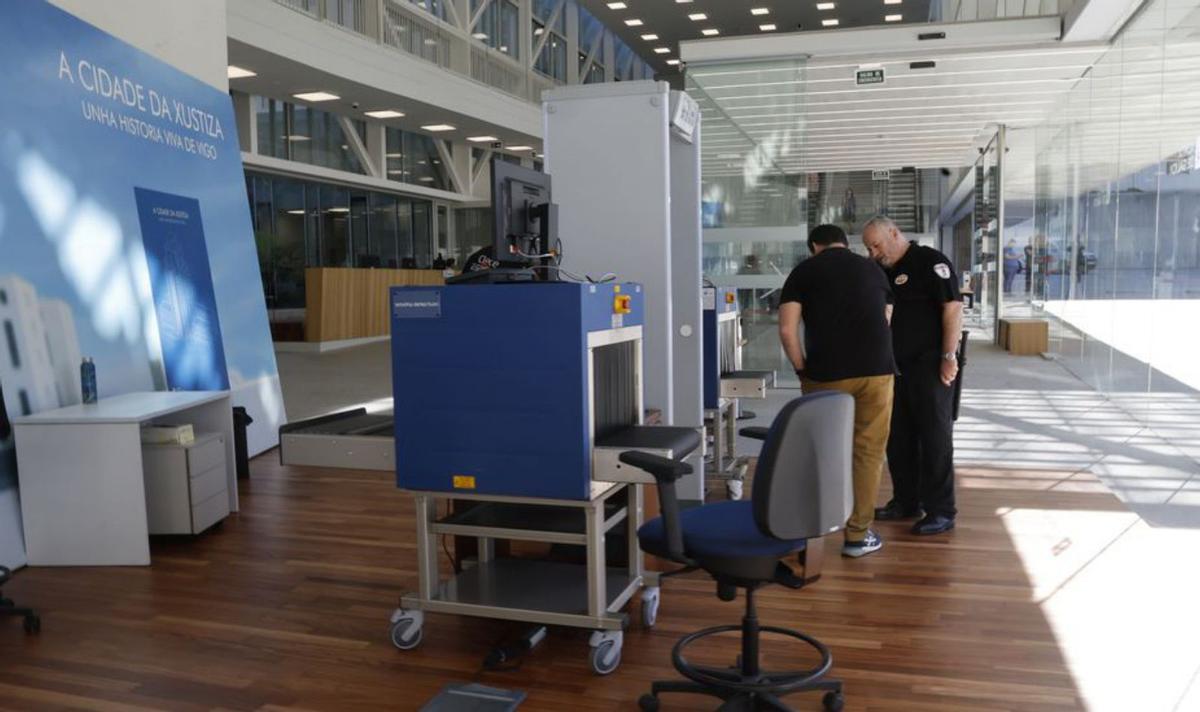 El nuevo acceso a la Ciudad de la Justicia ya toma forma Faro de Vigo