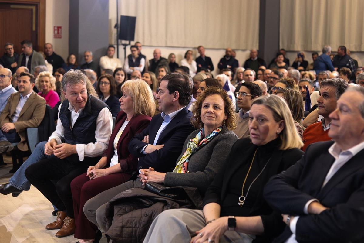 Las imágenes del acto de campaña de Mañueco en Zamora