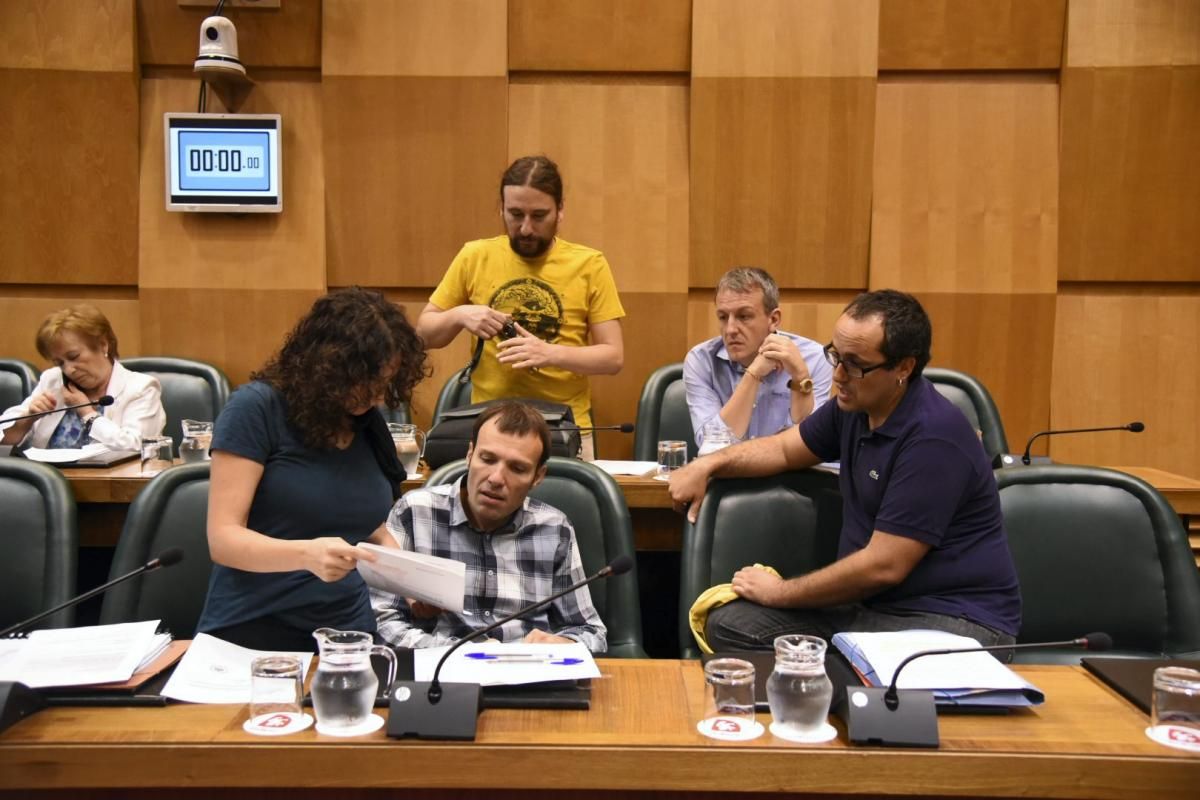 El Pleno del Ayuntamiento de Zaragoza (24-09-18).