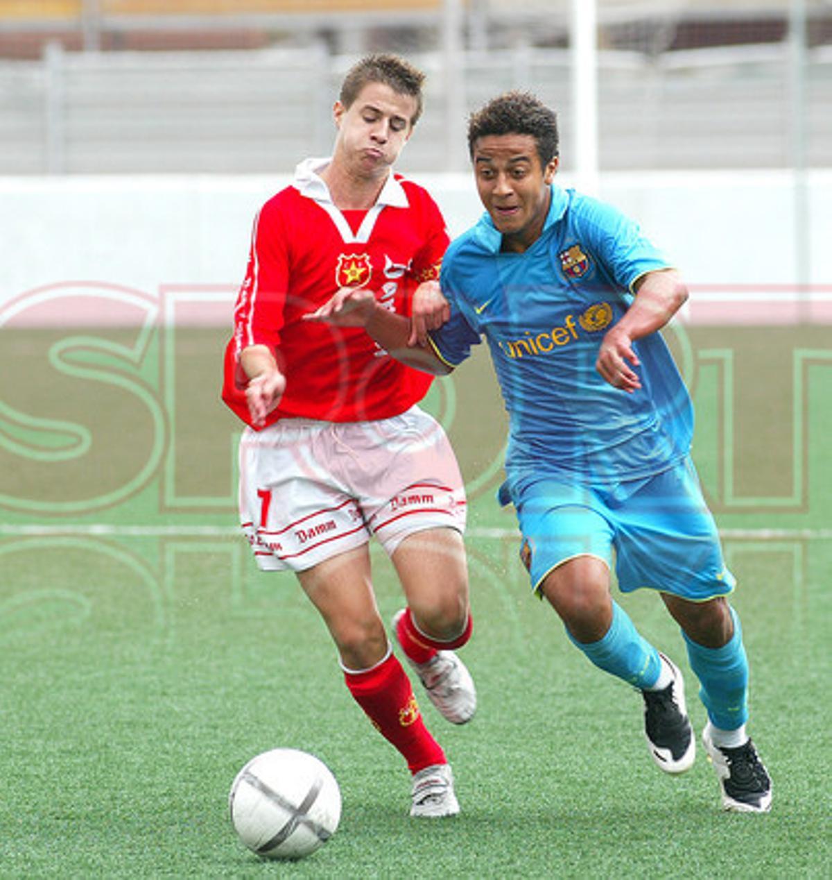 5 Thiago Alcántara - 2007-08