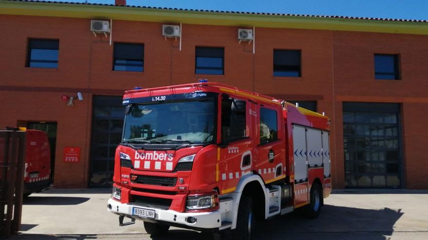 Un arbre caigut provoca un accident a la C-59, a Castellterçol