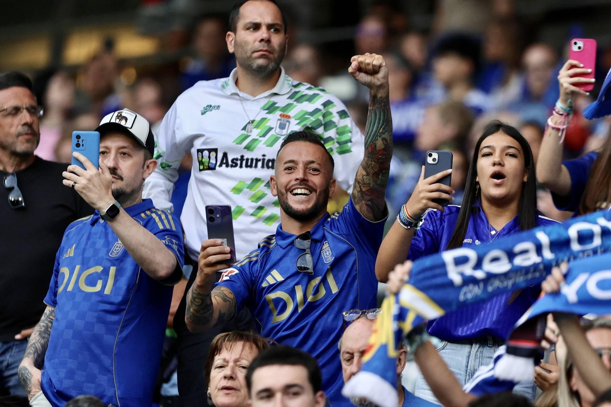 Celebración del Garra Fest,  la gran fiesta del Real Oviedo por su centenario