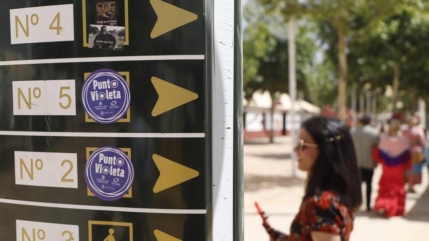 Puntos violeta y arcoíris: protección y prevención frente a las agresiones en la Feria de Córdoba
