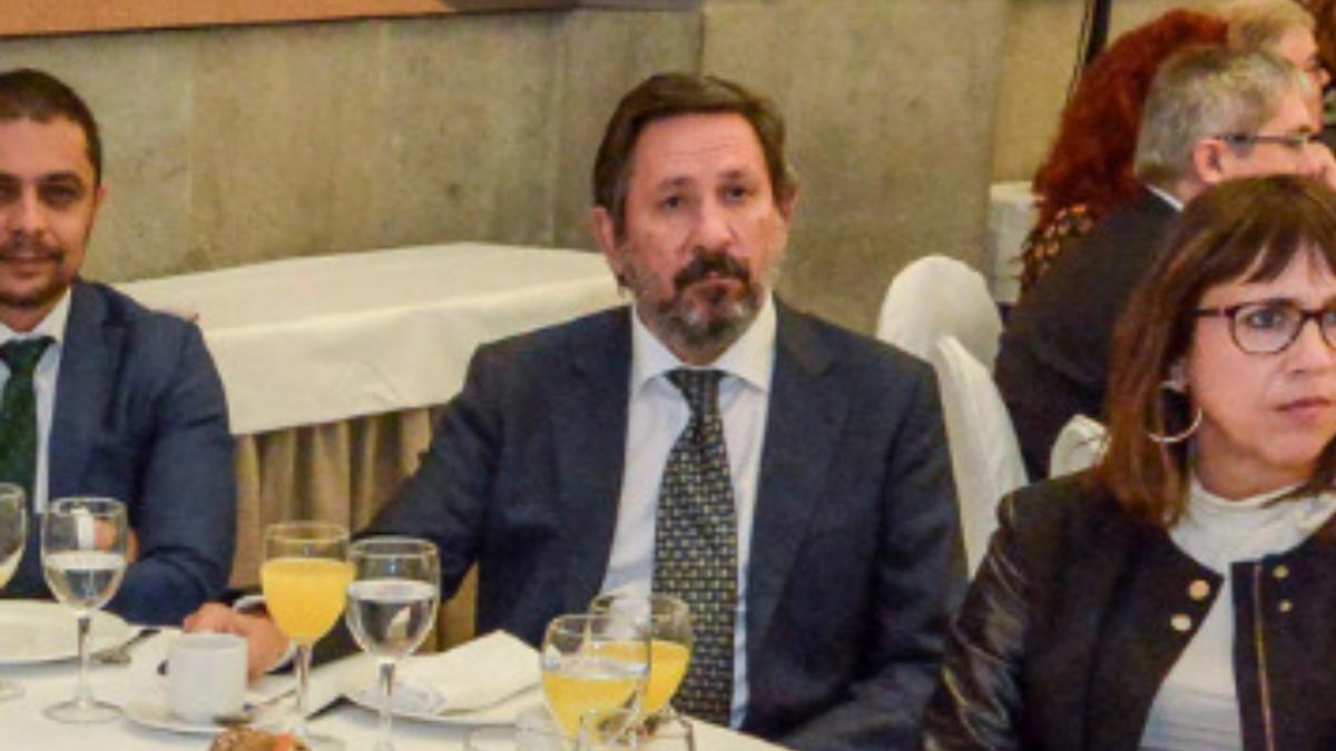 Andrés Fermoso, en una imagen de archivo durante un acto del Grupo Lopesan