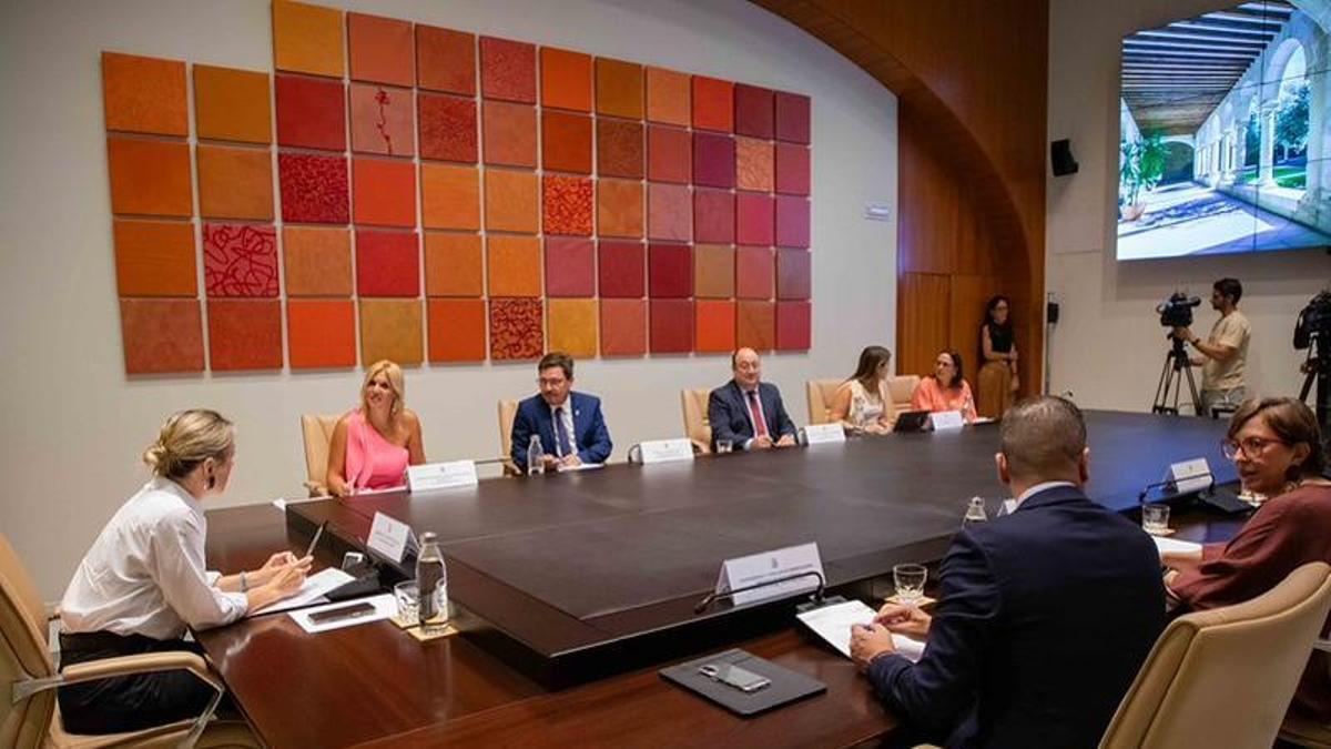 Reunión del Consejo de Gobierno de la Junta de Extremadura.