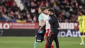 Vladyslav Vanat se retiró lesionado ante el Villarreal
