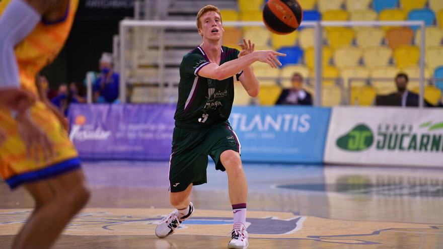 Alberto Díaz, una de las razones del crecimiento del Unicaja en los últimos partidos.