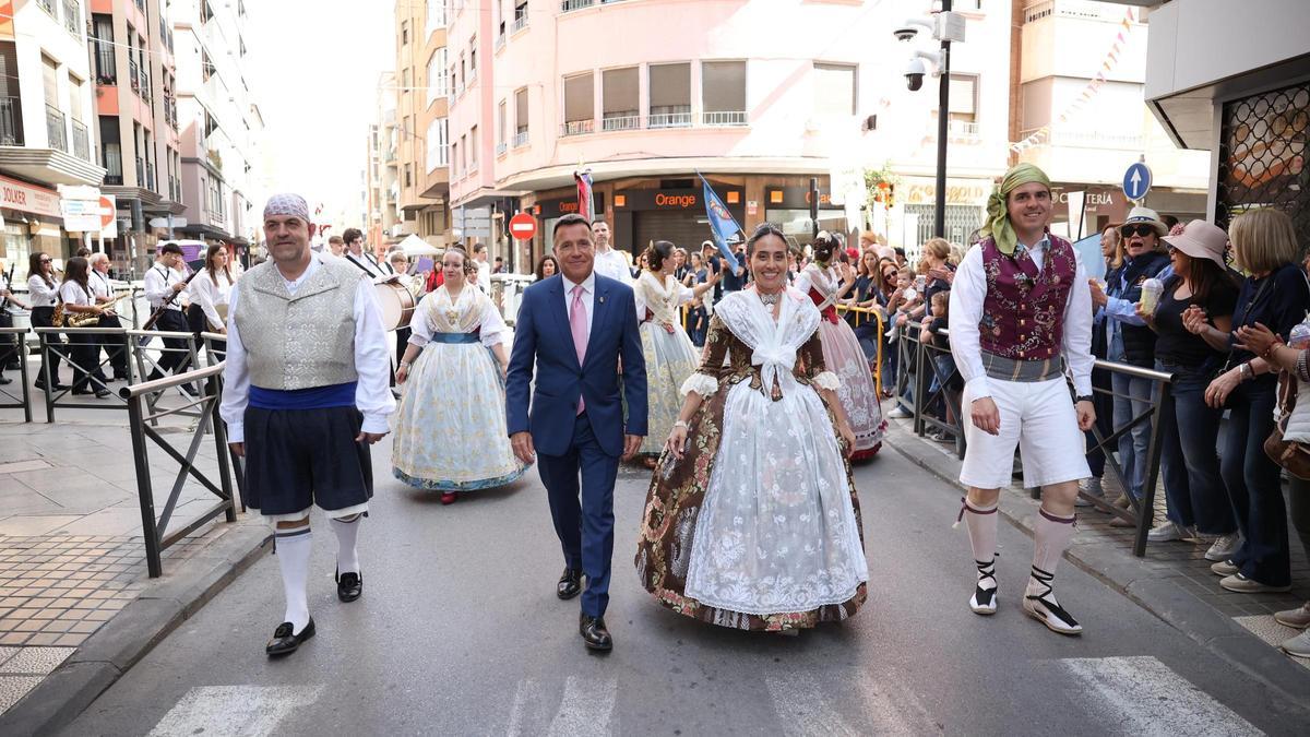 Día de les Creus de Maig en Burriana.