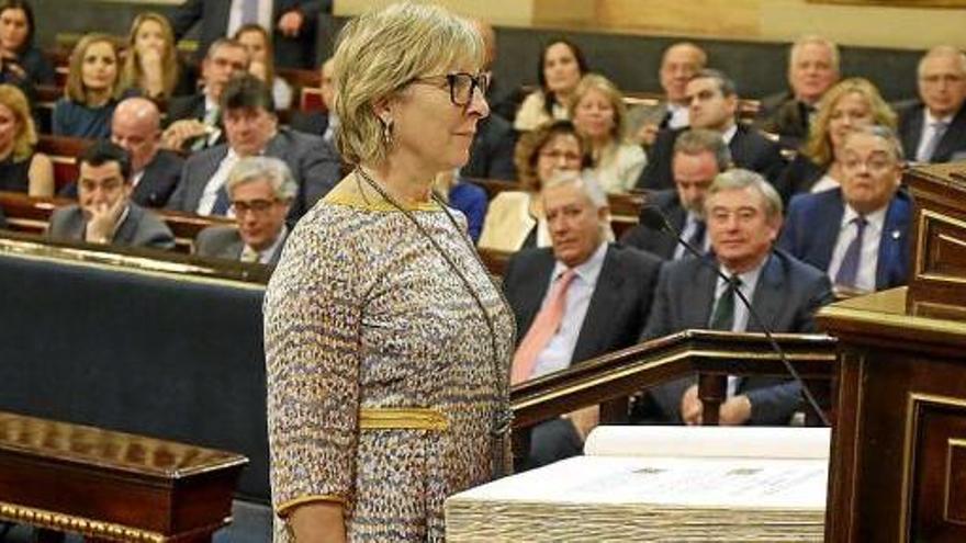 Cortès va prendre possessió del càrrec de senadora el mes de gener passat