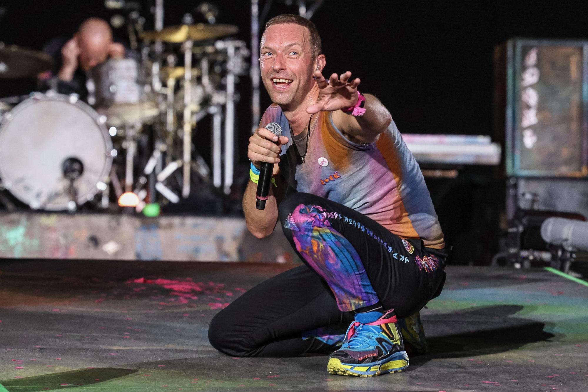 Coldplay in concert in Coimbra