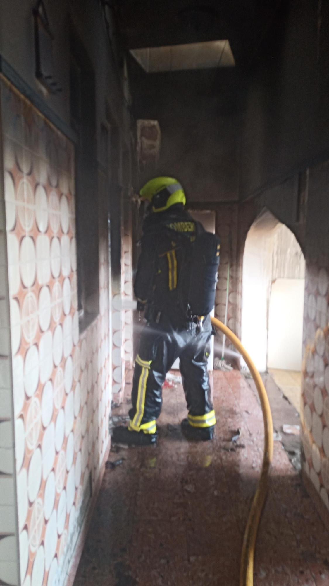 Sofocado un incendio en una vivienda de Agüimes