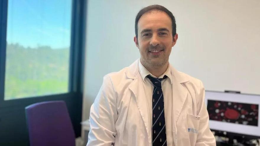 Adrián Mosquera: “En Galicia, se diagnostican más de 300 casos al año de leucemia linfocítica hematológica”