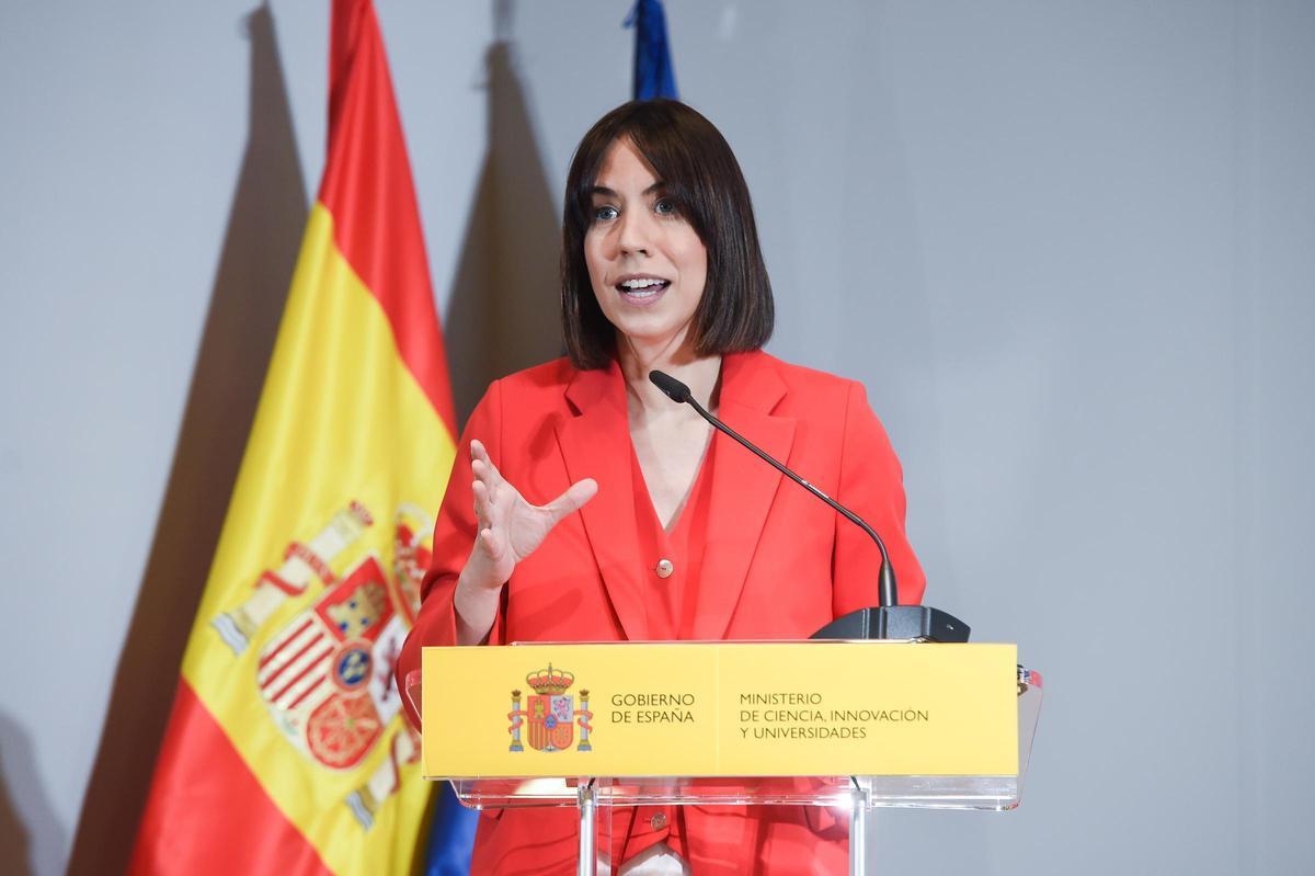 Archivo - La ministra de Ciencia, Innovación y Universidades, Diana Morant, en una imagen de archivo