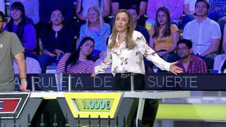 Una concursante de 'La ruleta de la suerte' se queda sin jugar la final por este divertido fallo