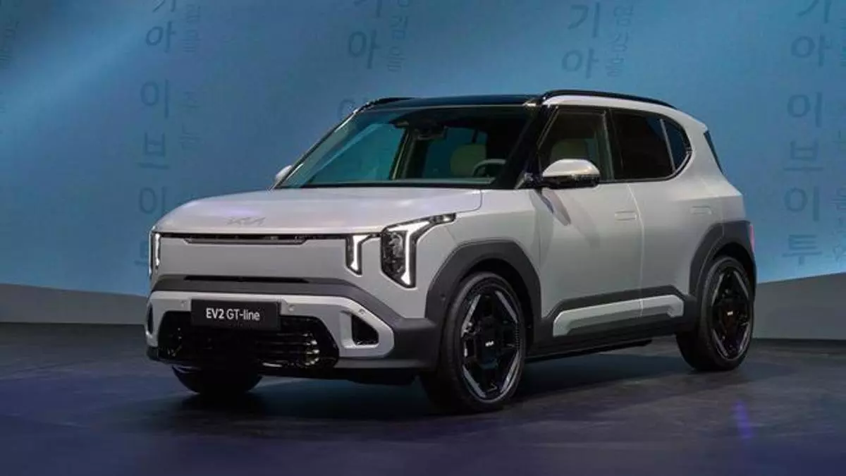 Kia presenta en Bruselas el EV2, un SUV urbano eléctrico para conquistar Europa