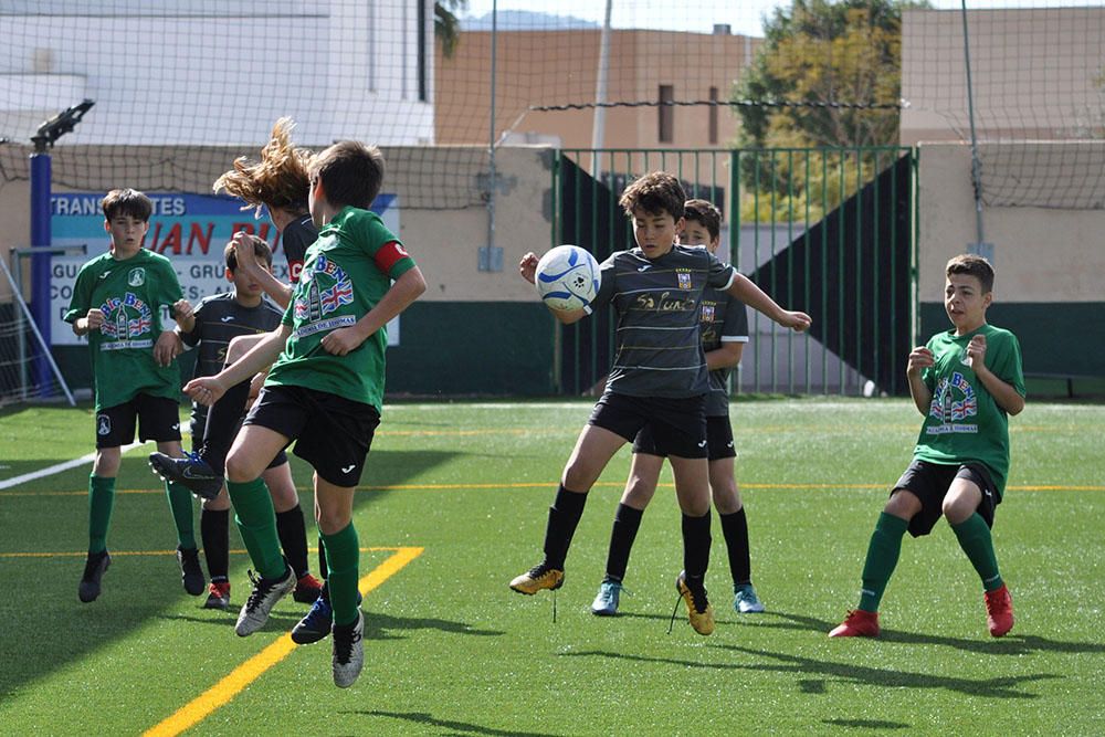 Fútbol base del fin de semana