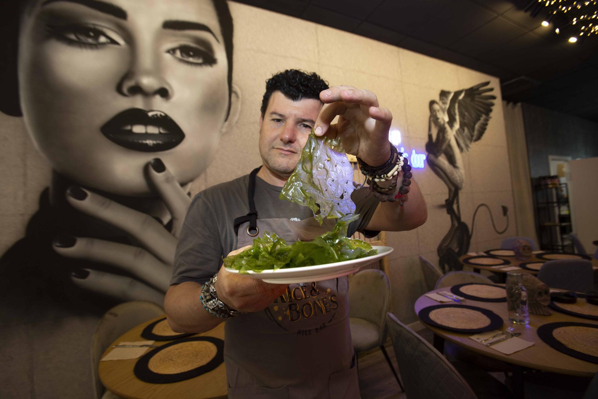 La lechuga de mar empieza a llegar a los restaurantes de Alicante