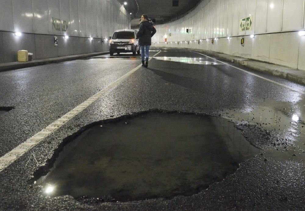 El túnel de O Parrote estará dos días cerrado