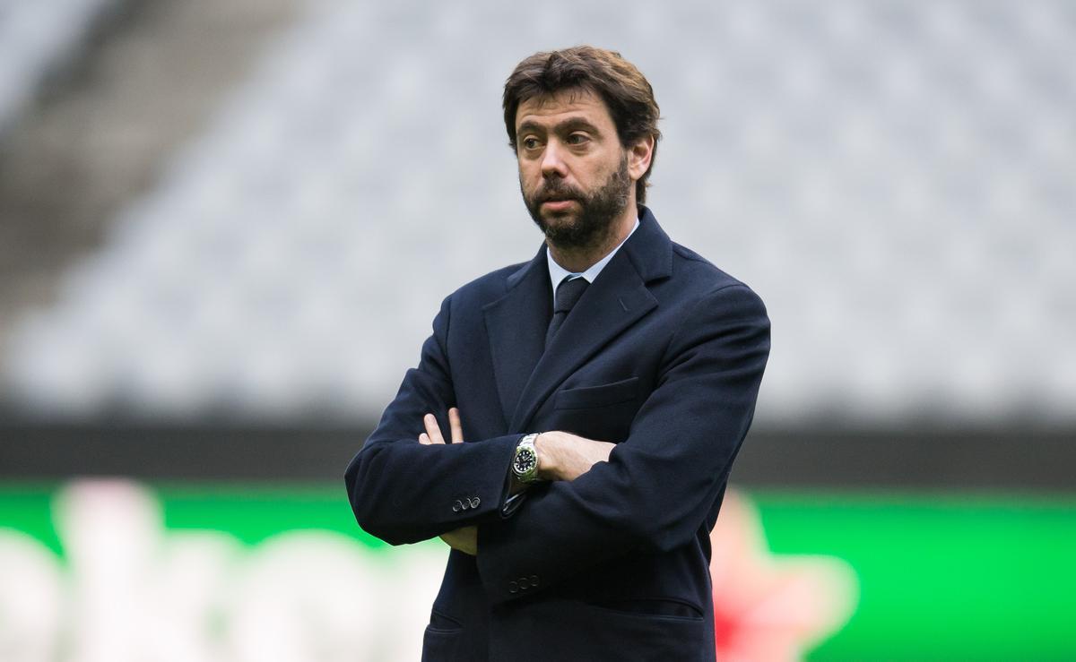 El expresidente de la Juventus, Andrea Agnalli.