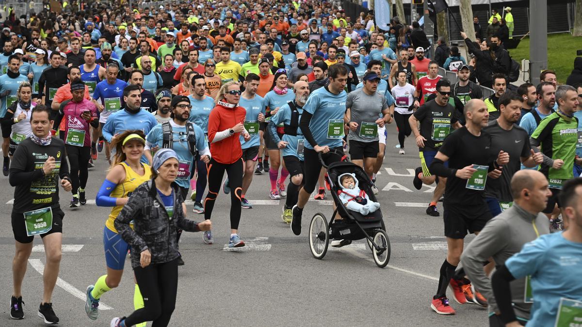 La Media Maratón de Barcelona 2022 vuelve a llenar las calles de la ciudad