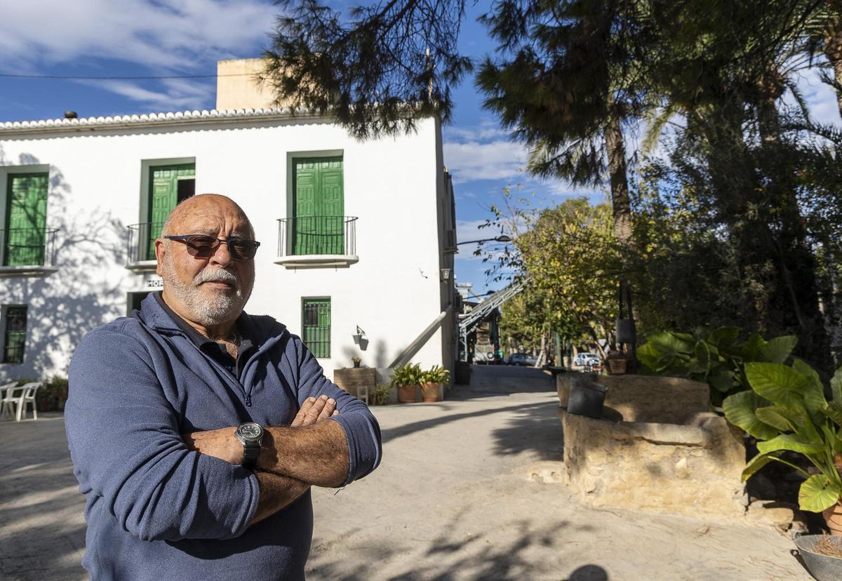 Tomás Pérez Aracil, cuarta generación de su familia en la finca Morote