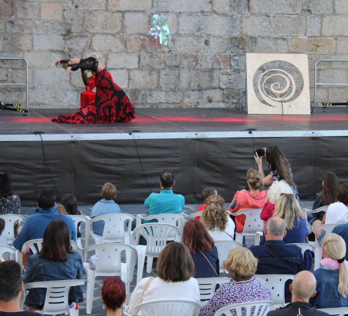 El &quot;baile&quot; de la Oca en el Castilo de Puebla de Sanabria