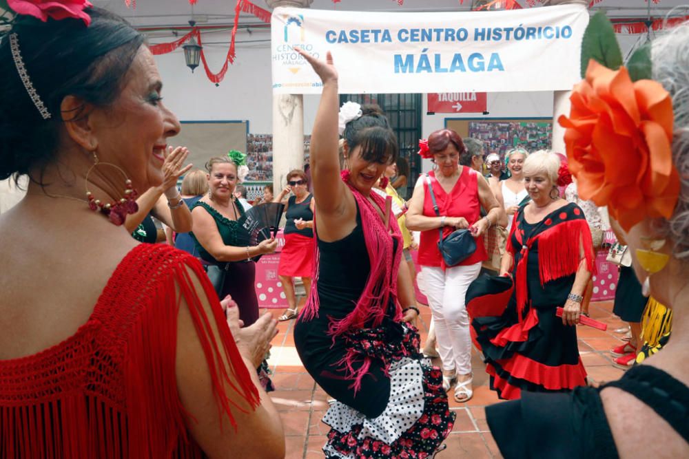 Ambiente en la Feria de Málaga del martes 20 de agosto